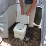 inside the private kilimanjaro toilets